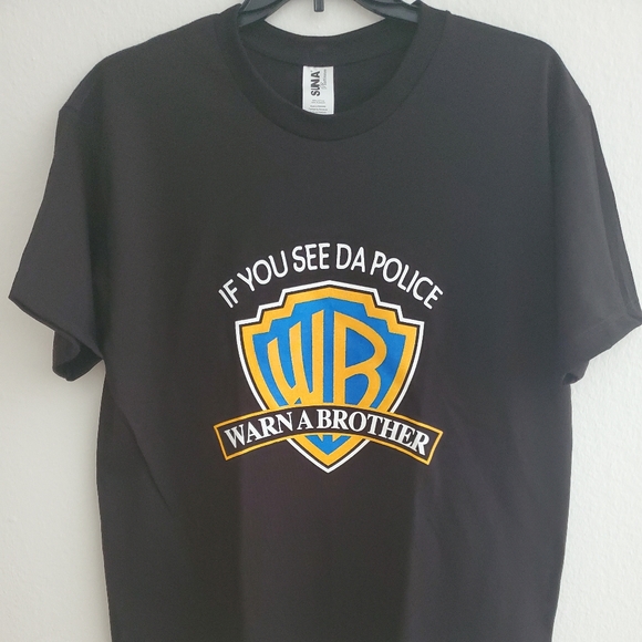 Black graphic t-shirt - Picture 1 of 5